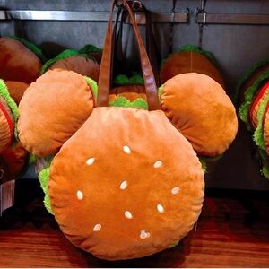 Tokyo Disney Mickey Burger Backpack NWT